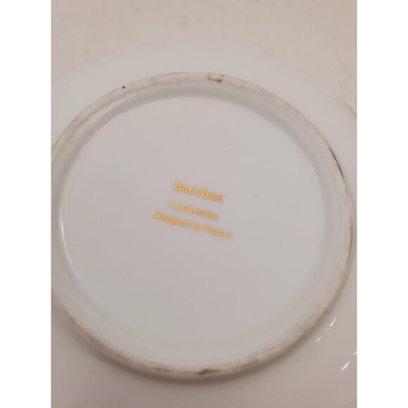 Vintage Limoges 24kt Gold Gilt Bacchus Trinket Box Dish, Fine French Porcelain - Picture 5 of 10